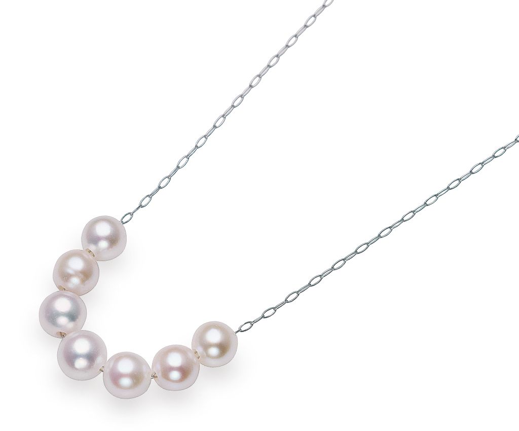 Pt日本珍珠（AKOYA）頸鏈（4.5mm珠）